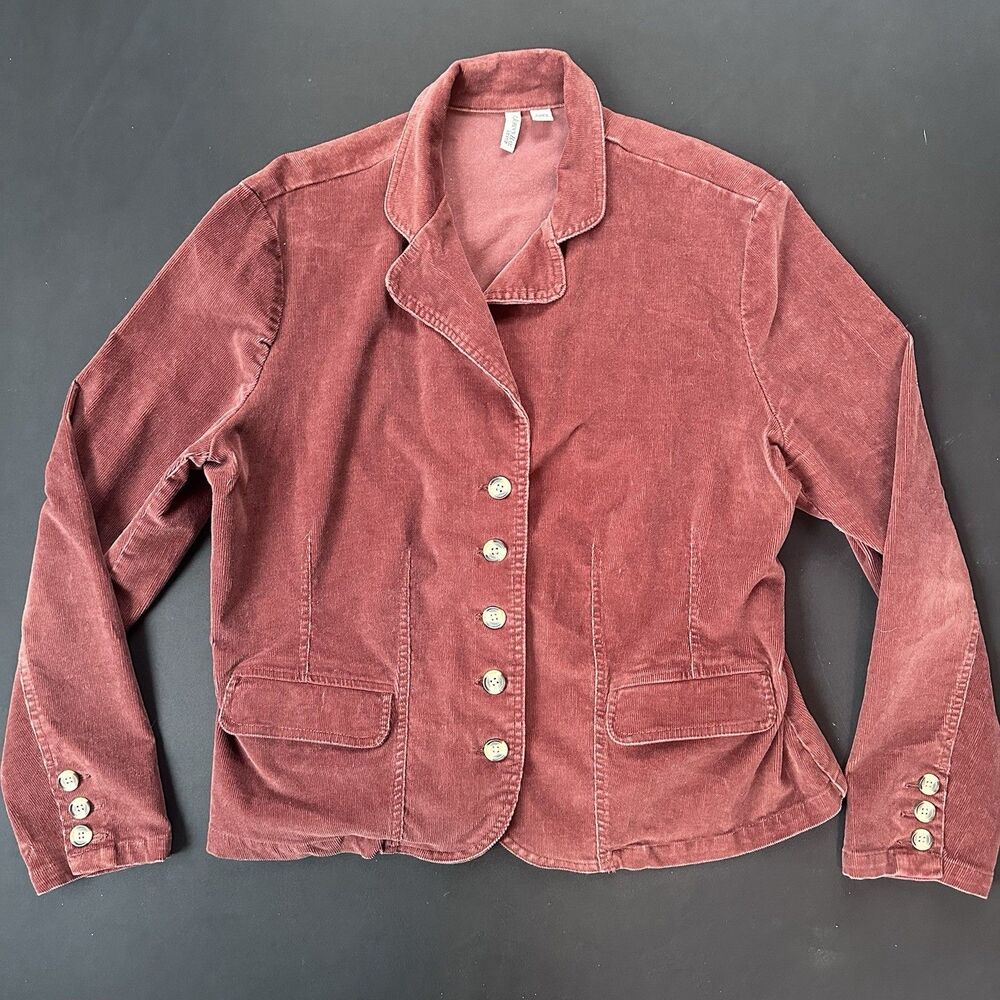 St. John’s Bay Stretch Corduroy Blazer — tagged size XL